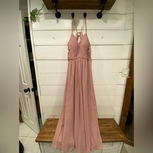 Azazie Dusty Rose Bridesmaid Dress
